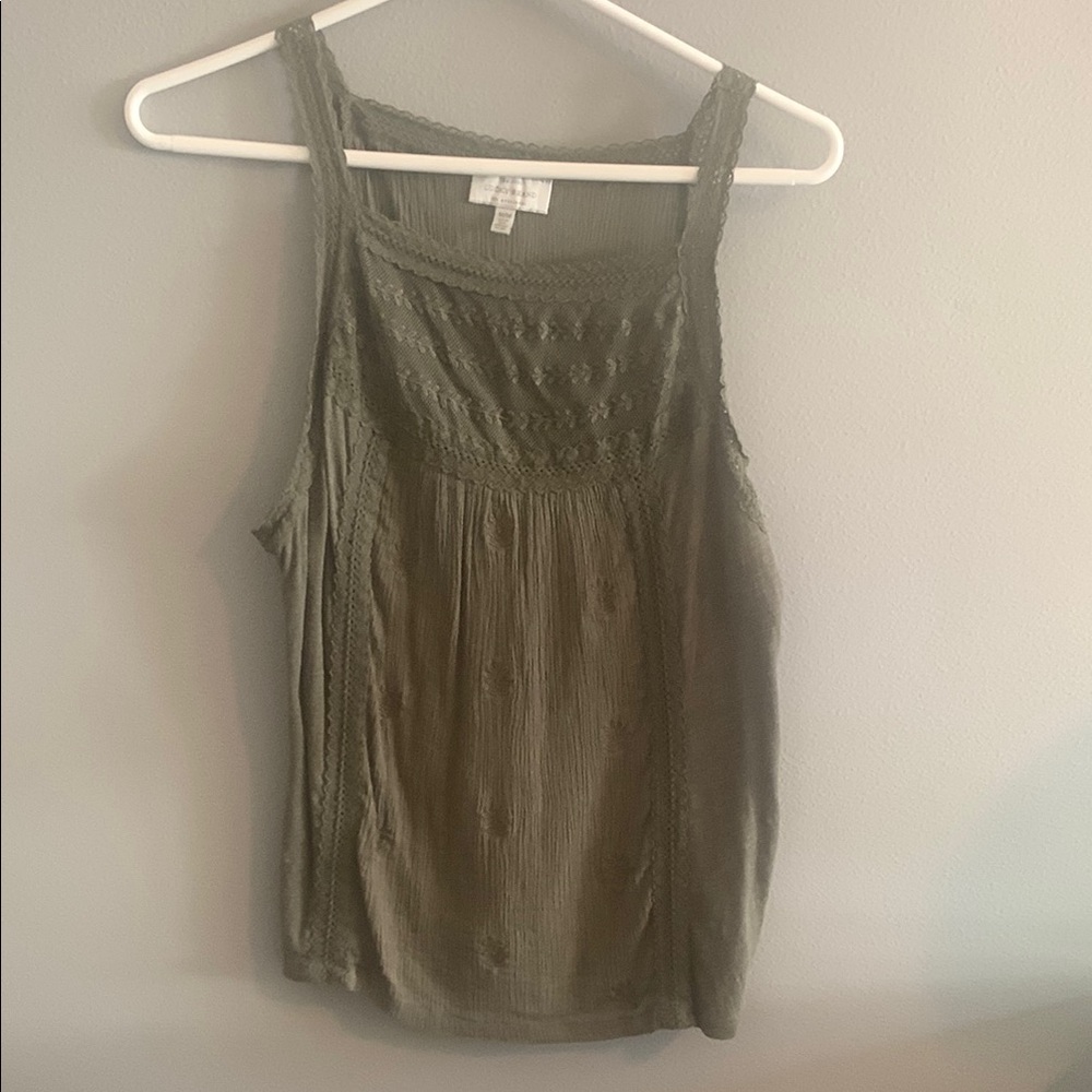 Lucky Brand Feminine Detail Tank Top